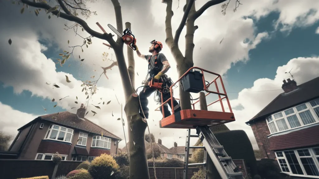 How much does it cost to prune a large tree in the UK_
